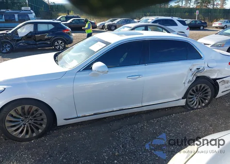 2017 Genesis G90 5.0 Ultimate из США, поврежденный, VIN KMHG54JH9HU025443